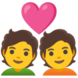 Apple 💑 Couple with Heart