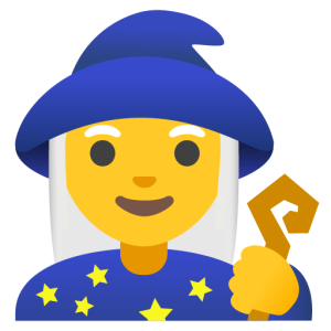 Google 🧙‍♀️ Woman Mage