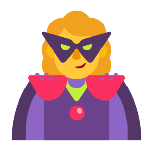 Whatsapp 🦹‍♀️ Woman Supervillain