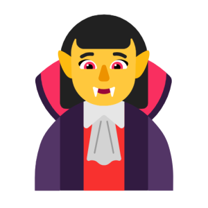 Microsoft 🧛‍♀️ Woman Vampire