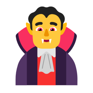 Whatsapp 🧛‍♂️ Man Vampire
