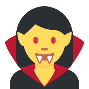 Twitter 🧛‍♀️ Woman Vampire