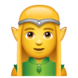 Whatsapp 🧝‍♂️ Man Elf