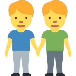 Twitter 👬 Men Holding Hands