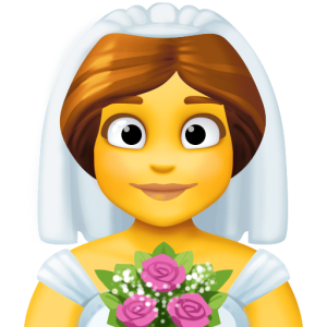 Facebook 👰‍♀️ Woman with Veil
