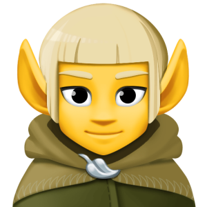 Facebook 🧝‍♂️ Man Elf