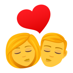 Joypixels 👩‍❤️‍💋‍👨 Kiss: Woman & Man