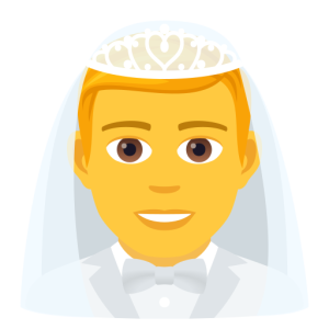 Skype 👰‍♂️ Man with Veil