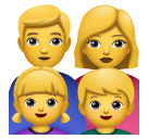 Joypixels 👨‍👩‍👧‍👦 Family: Man & Woman & Girl & Boy