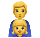 Skype 👨‍👧 Family: Man & Girl