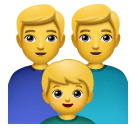 Skype 👨‍👨‍👦 Family: Man & Man & Boy