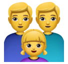 Skype 👨‍👨‍👧 Family: Man & Man & Girl