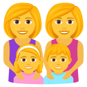 Skype 👩‍👩‍👧‍👦 Family: Woman & Woman & Girl & Boy