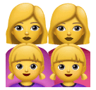 Skype 👩‍👩‍👧‍👧 Family: Woman & Woman & Girl & Girl