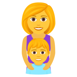 Joypixels 👩‍👦 Famille : Femme et Garçon