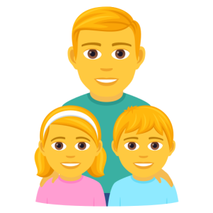 Joypixels 👨‍👧‍👦 Family: Man & Girl & Boy