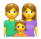 Joypixels 👨‍👩‍👧 Family: Man & Woman & Girl