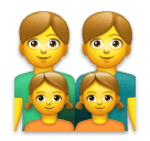 Openmoji👨‍👨‍👧‍👧 Family: Man & Man & Girl & Girl