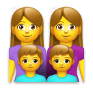 Joypixels 👩‍👩‍👦‍👦 Family: Woman & Woman & Boy & Boy