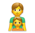 Openmoji👨‍👧 Family: Man & Girl