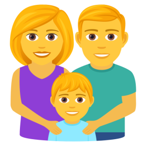 Joypixels 👨‍👩‍👦 Family: Man & Woman & Boy