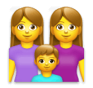 Joypixels 👩‍👩‍👧 Family: Woman & Woman & Girl