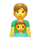 Openmoji👨‍👦 Family: Man & Boy