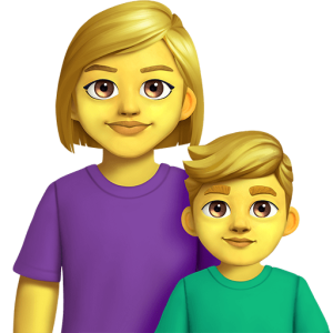 Emojidex 👩‍👦 Famille : Femme et Garçon