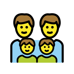 Messenger👨‍👨‍👦‍👦 Family: Man & Man & Boy & Boy