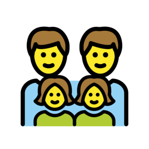 Messenger👨‍👨‍👧‍👧 Family: Man & Man & Girl & Girl