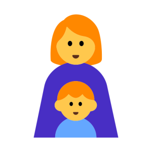 Messenger👩‍👦 Famille : Femme et Garçon