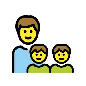LG👨‍👦‍👦 Family: Man & Boy & Boy
