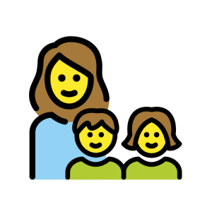 LG👩‍👧‍👦 Family: Woman & Girl & Boy