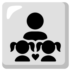 Google 👨‍👧‍👧 Family: Man & Girl & Girl