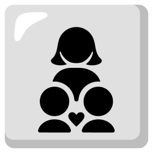 Google 👩‍👦‍👦 Family: Woman & Boy & Boy