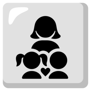 Google 👩‍👧‍👦 Family: Woman & Girl & Boy