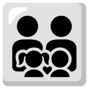 Google 👨‍👨‍👧‍👦 Family: Man & Man & Girl & Boy