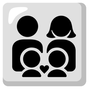 Google 👨‍👩‍👦‍👦 Family: Man & Woman & Boy & Boy