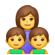 Samsung 👩‍👦‍👦 Family: Woman & Boy & Boy