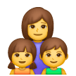 Samsung 👩‍👧‍👦 Family: Woman & Girl & Boy