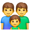 Samsung 👨‍👨‍👦 Family: Man & Man & Boy
