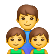 Samsung 👨‍👦‍👦 Family: Man & Boy & Boy