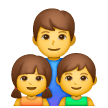 Samsung 👨‍👧‍👦 Family: Man & Girl & Boy