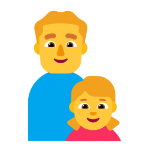 Microsoft 👨‍👧 Family: Man & Girl