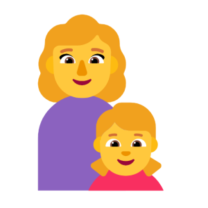 Microsoft 👩‍👧 Famiglia: Donna e Ragazza