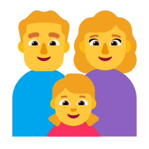 Microsoft 👨‍👩‍👧 Family: Man & Woman & Girl