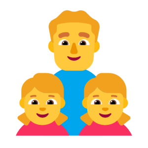 Microsoft 👨‍👧‍👧 Family: Man & Girl & Girl