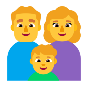 Microsoft 👨‍👩‍👦 Family: Man & Woman & Boy