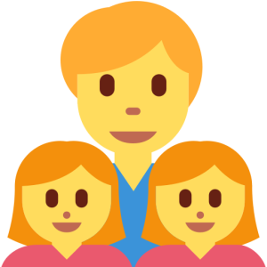 Twitter 👨‍👧‍👧 Family: Man & Girl & Girl