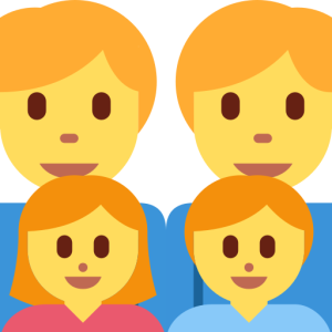 Twitter 👨‍👨‍👧‍👦 Family: Man & Man & Girl & Boy
